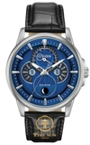 ĐỒNG HỒ NAM CITIZEN BU0050-02L ECO-DRIVE CHRONOGRAPH CASE SILVER DÂY DA