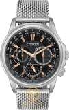 ĐỒNG HỒ CITIZEN BU202070E CALENDRIER WORLD TIME BLACK WATCH 44MM