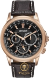 ĐỒNG HỒ CITIZEN BU2023-04E CALENDRIER ROSE GOLD-TONE MEN’S WATCH 44MM