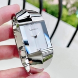 ĐỒNG HỒ NỮ CALVIN KLEIN SHAPE SILVER DIAL LADIES K7C2S116