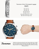 ĐỒNG HỒ NAM FOSSIL TOWNSMAN CHRONOGRAPH FS5279