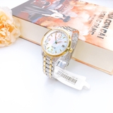 ĐỒNG HỒ NỮ CITIZEN FC8004-54D ECO-DRIVE WORLD TIME TWO TONE DÂY KIM LOẠI DEMI