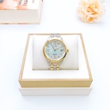 ĐỒNG HỒ NỮ CITIZEN FC8004-54D ECO-DRIVE WORLD TIME TWO TONE DÂY KIM LOẠI DEMI