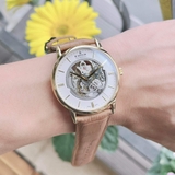 ĐỒNG HỒ NAM EDOX 85300-37J-AID BEMONTS AUTOMATIC CASE GOLD DÂY DA 