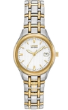 ĐỒNG HỒ NỮ CITIZEN EW126450A SILHOUETTE ECO-DRIVE TWO-TONE WATCH 25MM