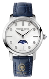 ĐỒNG HỒ NỮ FREDERIQUE CONSTANT FC-206MPWD1S6 SLIMLINE MOONPHASE 30
