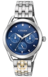 ĐỒNG HỒ NỮ CITIZEN FD2050-53L LTR MULTIFUNCTION ECO-DRIVE BLUE DIAL 