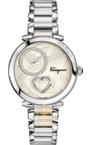 ĐỒNG HỒ NỮ SALVATORE FERRAGAMO FE2070016 CUORE SIVER QUARTZ