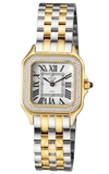 ĐÔNG HỒ NỮ GV2 BY GEVRIL MILAN QUARTZ WHITE DIAL LADIES WATCH 12103B