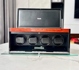 HỘP XOAY ĐỒNG HỒ FRACO DX40 RED WOOD CHÍNH HÃNG