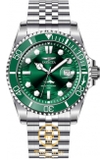 ĐỒNG HỒ NAM INVICTA 30611 PRO DIVER GREEN DIAL DÂY KIM LOẠI 43MM