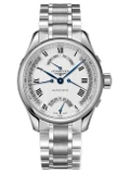 ĐỒNG HỒ NAM LONGINES MASTER L2.715.4.71.6 L27154716  AUTOMATIC CASE SILVER DÂY KIM LOẠI 