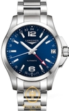 ĐỒNG HỒ NAM LONGINES CONQUEST GMT L3.687.4.99.6 L36874996