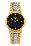 ĐỒNG HỒ LONGINES PRESENCE BLACK-GOLD L4.821.2.52.7 (L48212527)