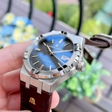 ĐỒNG HỒ NAM MAURICE LACROIX AIKON AI6008-SS001-331-1 BLACK DIAL DÂY DA