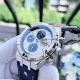ĐỒNG HỒ MAURICE LACROIX AIKON CHRONOGRAPH BLUE & WHITE AI6038-SS001-131-1