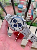 ĐỒNG HỒ MAURICE LACROIX AIKON CHRONOGRAPH BLUE & WHITE AI6038-SS002-131-1