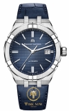 ĐỒNG HỒ MAURICE LACROIX AIKON DÂY DA XANH AI6008-SS001-430-1