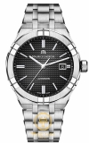 ĐỒNG HỒ MAURICE LACROIX AIKON BLACK STEEL AI6008-SS002-330-1