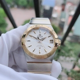 OMEGA CONSTELLATION AUTOMATIC WHITE OPALINE MENS DIAL 123.20.38.21.02.006 (12320382102006)