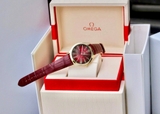ĐỒNG HỒ NỮ OMEGA DE VILLE TRÉSOR  42858366011001 428.58.36.60.11.001 DÂY DA