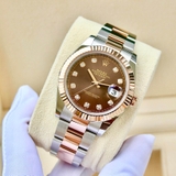 ĐỒNG HỒ NAM ROLEX DATEJUST 126331-0003 WATCH 18K