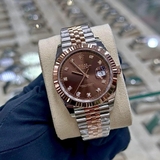 ĐỒNG HỒ NAM ROLEX 126331 CHOCO DIAMOND SIZE 41 - NEW 2024 -  ORDER