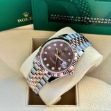 ĐỒNG HỒ NAM ROLEX 126331 CHOCO DIAMOND SIZE 41 - NEW 2024 -  ORDER