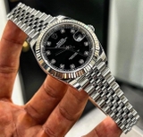ĐỒNG HỒ NAM ROLEX 26334 BLACK DIAMOND SIZE 41 - NEW 04.2024