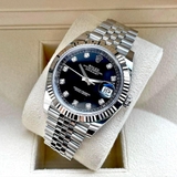 ĐỒNG HỒ NAM ROLEX 26334 BLACK DIAMOND SIZE 41 - NEW 04.2024