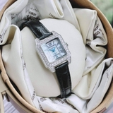 ĐỒNG HỒ NỮ ROYAL CROWN 6104M DÂY DA ĐEN