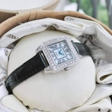 ĐỒNG HỒ NỮ ROYAL CROWN 6104M DÂY DA ĐEN