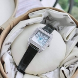 ĐỒNG HỒ NỮ ROYAL CROWN 6104M DÂY DA ĐEN