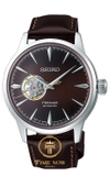 ĐỒNG HỒ PRESAGE AUTOMATIC BROWN DIAL BROWN LEATHER MEN'S WATCH SSA407J1