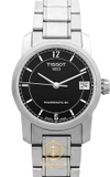 ĐỒNG HỒ NỮ TISSOT T-CLASSIC AUTOMATIC BLACK DIAL TITANIUM LADIES T087.207.44.057.00 (T0872074405700)