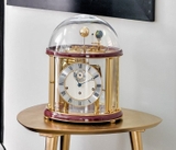ĐỒNG HỒ ĐỂ BÀN HERMLE TELLURIUM 22805 V20352 (RED AND BRASS)