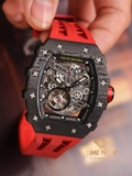 Đồng Hồ Nam TSAR BOMBA Carbon Fiber Skeleton Automatic TB8208CF-BR