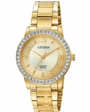 ĐỒNG HỒ NỮ CITIZEN EL3092-86P QUARTZ TONE GOLD DÂY KIM LOẠI CHÍNH HÃNG