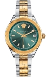 ĐỒNG HỒ NỮ VERSACE V12050016 HELLENYIUM GREEN SILVER GOLD