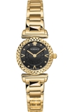 ĐỒNG HỒ NỮ VERSACE VEAA00518 MINI VANITY GOLD ION-PLATED WATCH 27MM