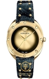 ĐỒNG HỒ NỮ VERSACE VEBM00318 SHADOV BLACK ELAPHE WATCH 38MM