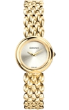 ĐỒNG HỒ NỮ VERSACE VEBN00718  V-FLARE TONE AND GOLD PLATED WATCH 28MM