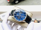 ĐỒNG HỒ NAM CITIZEN BU0050-02L ECO-DRIVE CHRONOGRAPH CASE SILVER DÂY DA