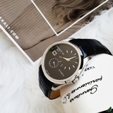 ĐỒNG HỒ TISSOT COUTURIER BLACK DIAL BLACK LEATHER T035.428.16.051.00 ( T0354281605100 )