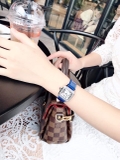 ĐÔNG HỒ NỮ GV2 BY GEVRIL MILAN QUARTZ WHITE DIAL LADIES WATCH 12100