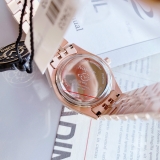 ĐÔNG HỒ NỮ GV2 BY GEVRIL NAPLES QUARTZ WHITE DIAL LADIES WATCH 12403