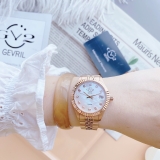 ĐÔNG HỒ NỮ GV2 BY GEVRIL NAPLES QUARTZ WHITE DIAL LADIES WATCH 12403