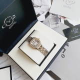 ĐÔNG HỒ NỮ GV2 BY GEVRIL MILAN QUARTZ WHITE DIAL LADIES WATCH 12103B