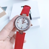 ĐÔNG HỒ NỮ GV2 BY GEVRILMATERA DIAMOND MOTHER OF PEARL DIAL LADIES WATCH 12804