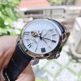 ĐỒNG HỒ NAM SEIKO SSA373J1 PRESAGE AUTOMATIC CASE SILVER DÂY DA